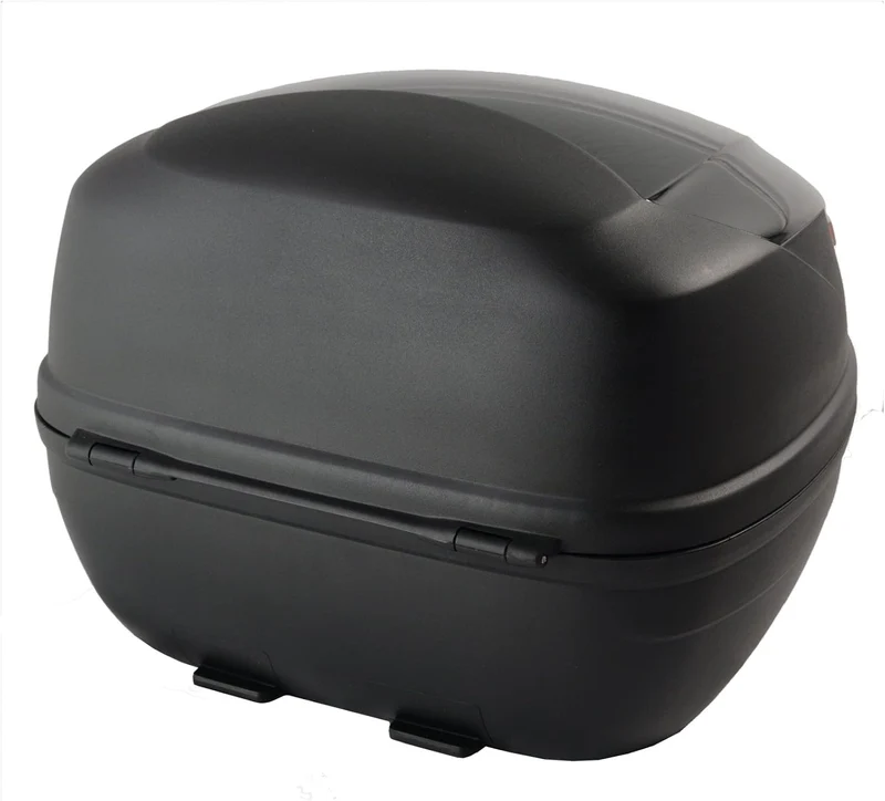 A-Pro Top Case Motorrad Bremsleuchten Top Box Koffer Motorrad Scooter Quad 32 L Schwarz, Schwarz