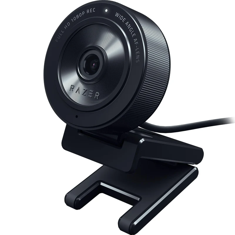 Razer Kiyo X - USB-Webcam für Streaming in Full-HD (1080p 30 FPS oder 720p 60 FPS, Autofokus, Plug +