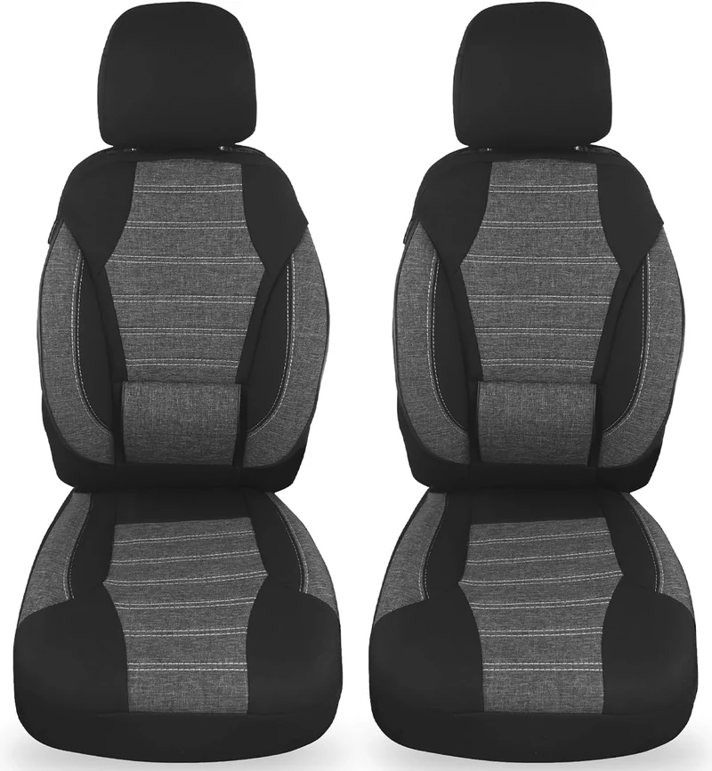 BREMER SITZBEZÜGE Mass Sitzbezüge Schonbezüge für VW Polo 6R / 6C KT104 KT104 - Schwarz Polo 6R / 6C