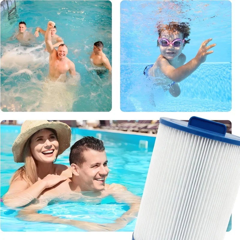 AllSpares 2X Whirlpool Filter, Poolfilter, Spa Filterkartusche Ersatz für Pleatco PWW50P3 | Unicel 6