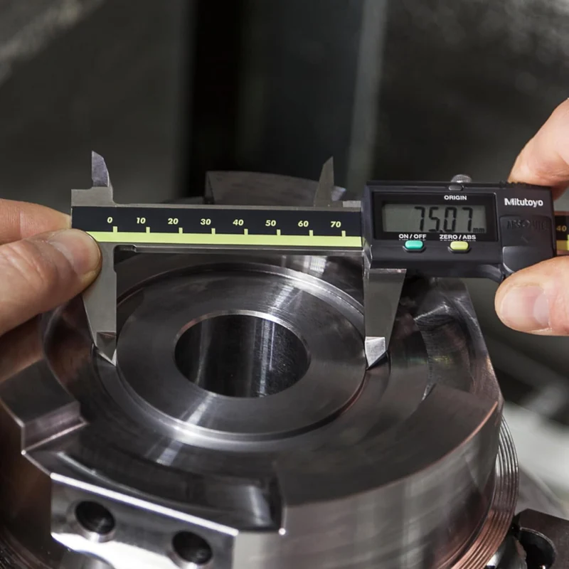 MITUTOYO Digital Messschieber ohne Datenausgang DIN 862, Tiefenmass flach 0-150 mm, 1 Stück,500-181-