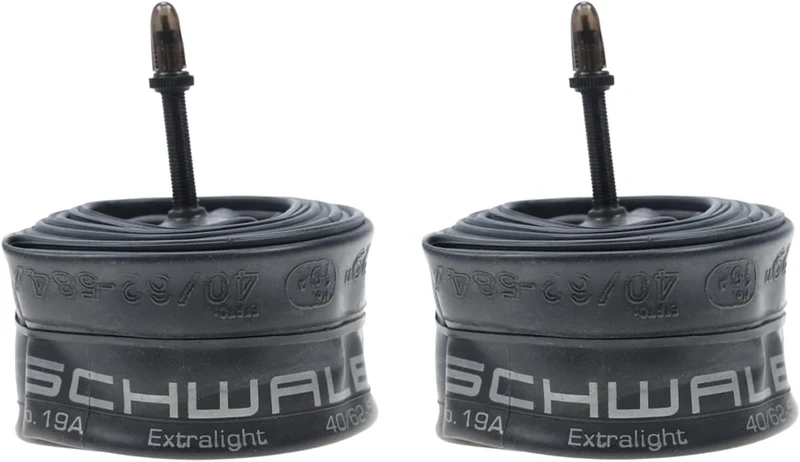 2 Stück 27.5-29 Zoll Fahrrad Schlauch No.19A Extra Light 40/62-584/635 SV
