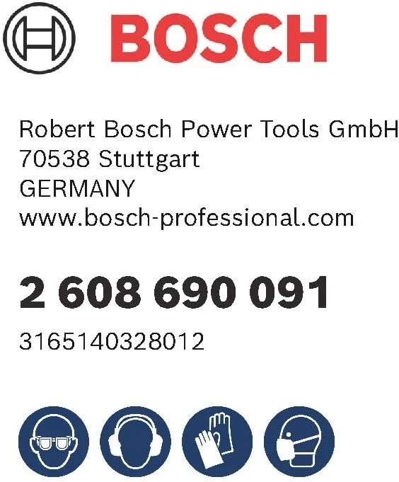 Bosch 1x PRO SDS plus-5C Fliesenmeissel (für Fliesen, Fliesen, Ø mm, Professional Zubehör Bohrhammer