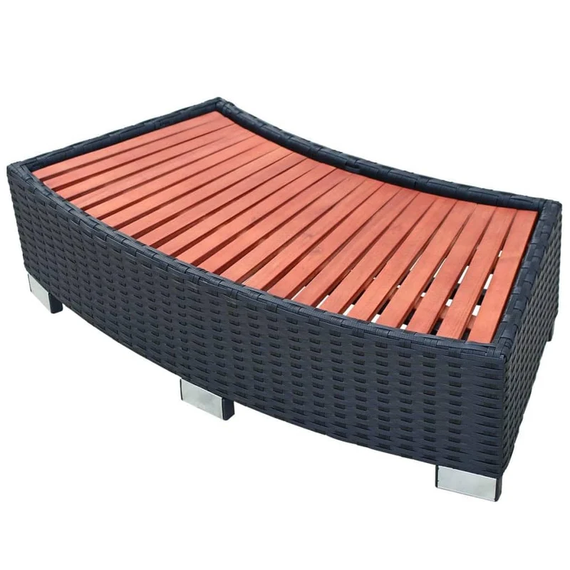 vidaXL Whirlpool Einstieg Trittstufe Treppe Whirlpooltreppe Pool Einstiegstreppe Einstiegshilfe Outd