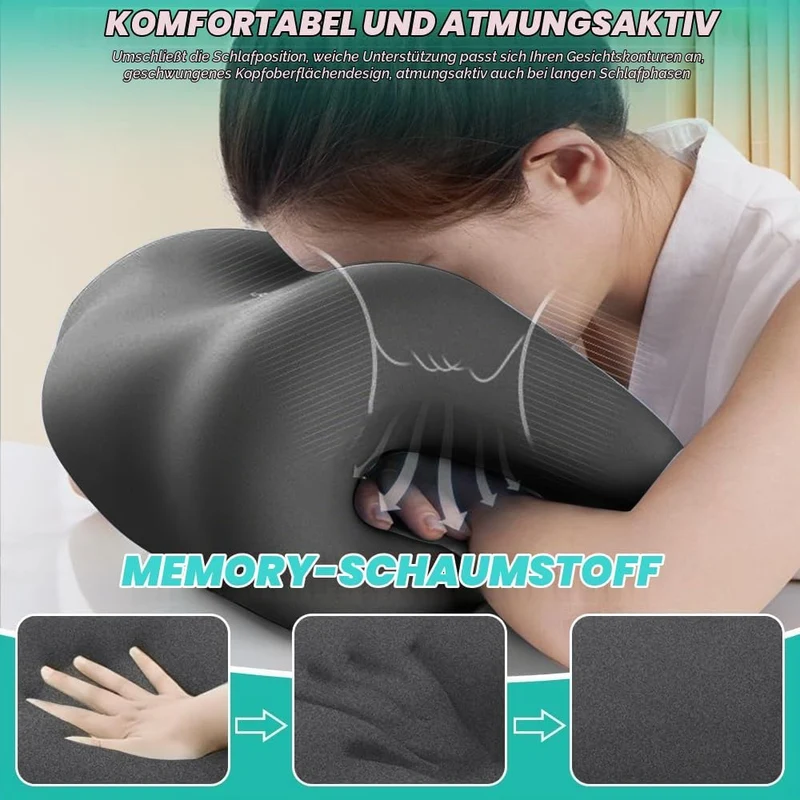 NAVESO Kopfstütze Bürostuhl, Nackenkissen für Bürostuhl, Kopfstütze Sofa Couch, Ergonomisches Kop-fs
