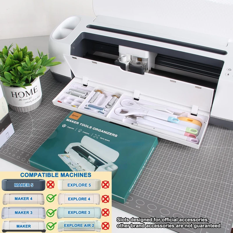 Werkzeug-Organizer für Cricut Maker 3/Maker, Cricut-Klingen-Aufbewahrungszubehör zum Schneiden von K