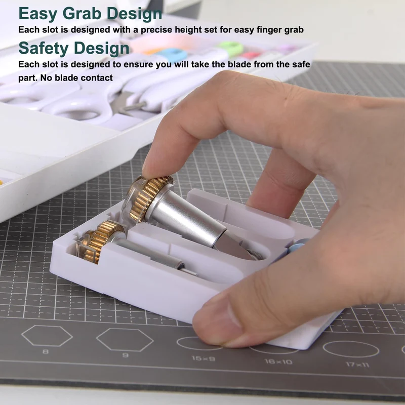 Werkzeug-Organizer für Cricut Maker 3/Maker, Cricut-Klingen-Aufbewahrungszubehör zum Schneiden von K