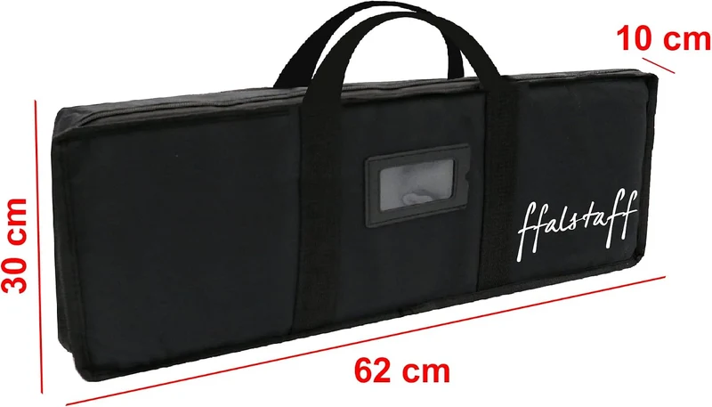 ffalstaff Tastaturtasche 48 x 21 x 06 cm für Tastatur - Mini Synth - Controller | Hochwertige Verarb