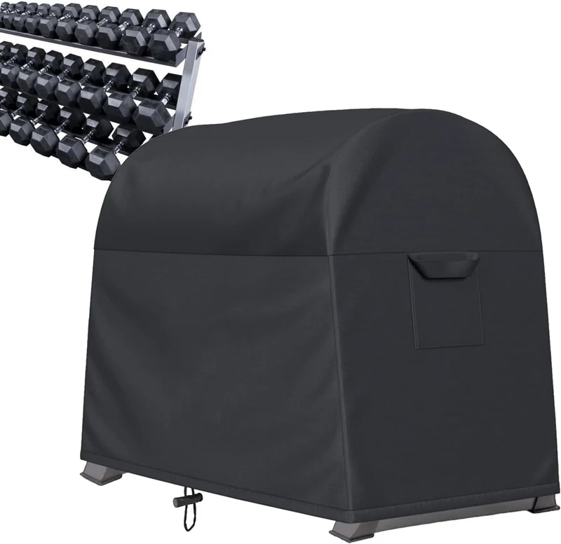 Dumbbell Weight Rack Cover, Dumbbell Holder Protective Blanket, 40.16x25x35.04 in Waterproof Oxford