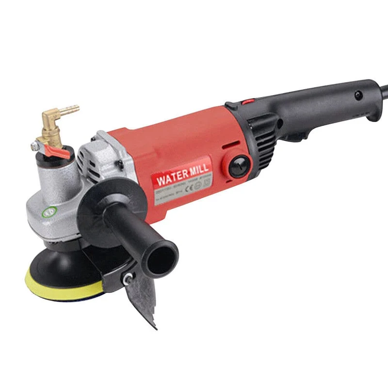Wasserpoliermaschine, 1400 W, Poliermaschine für Marmor, Zement, Granit, Terrazzo, mit Polierscheibe