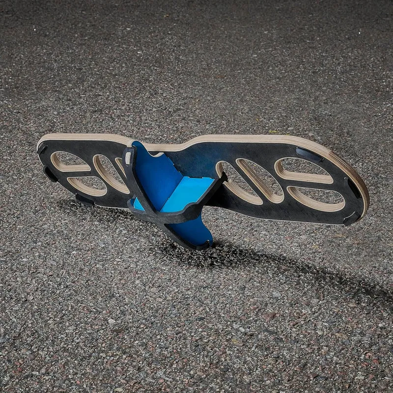 MTB Hopper CORE Balance Board aus Holz für Liegestütz und Oberkörpertraining – Balance Trainer mit G