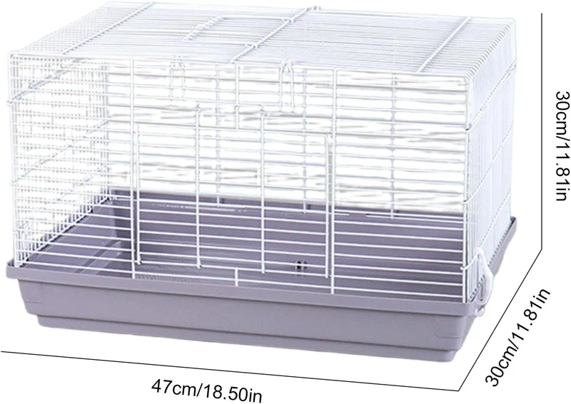 Chinchilla House Portable - Frettchen-Versteck Igel, Zuhause belüftet klein, Tier-Lebensraum mit abn