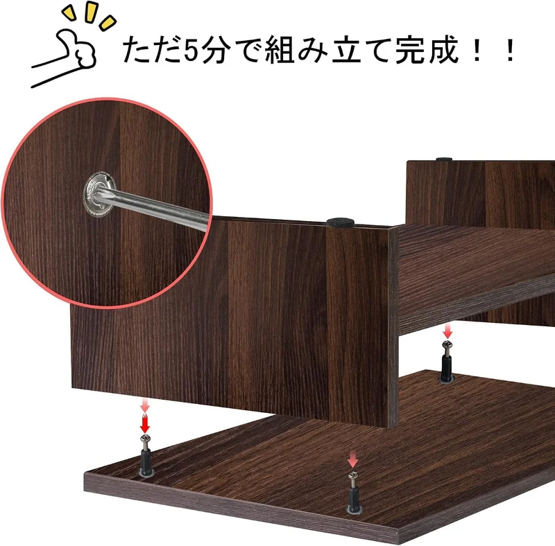 Bestier Monitorständer aus Holz, PC-Bildschirmständer für Schreibtisch, TV-Stand, Desktop-Laptop-Stä