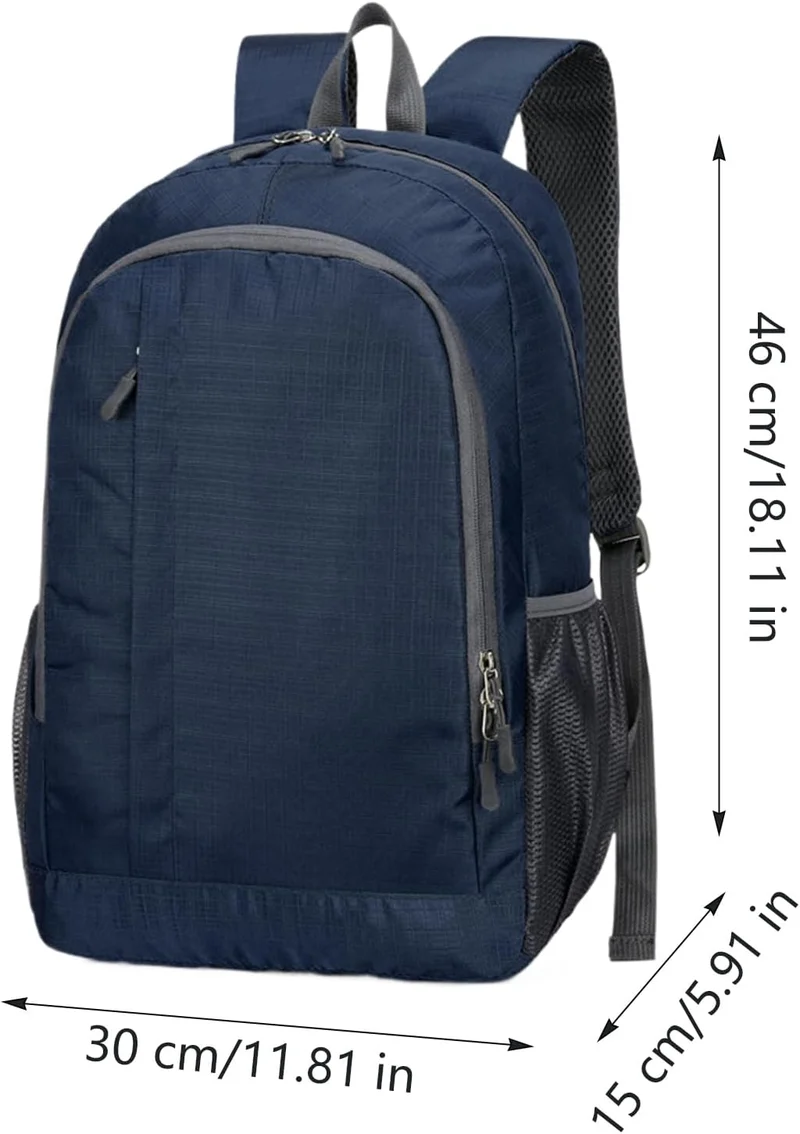 Wander-Tagesrucksäcke, wasserdichter Outdoor-Rucksack, leicht, 30 l, Reiseausrüstung, atmungsaktive
