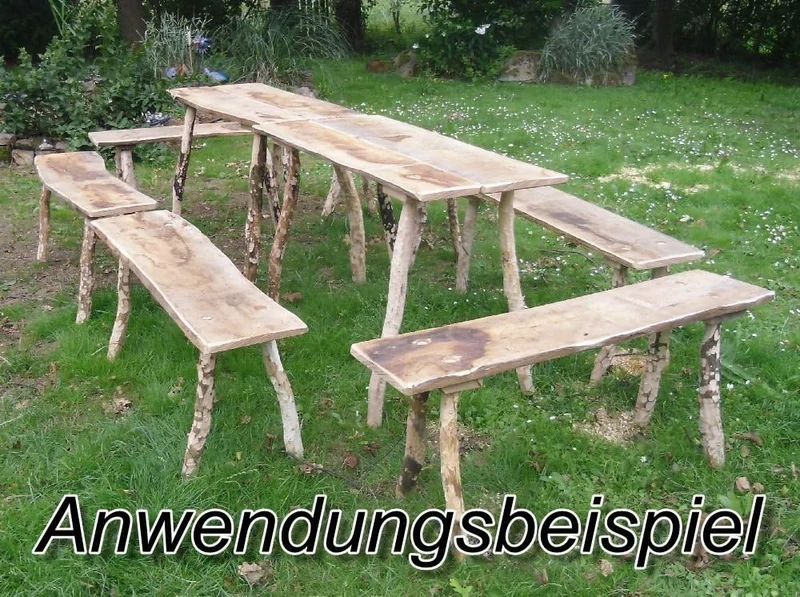 BBM Meyer Rustikale Eichenbretter 25 mm unbesäumt Mindestbreite 20 cm Verschiedene Längen wählbar. (