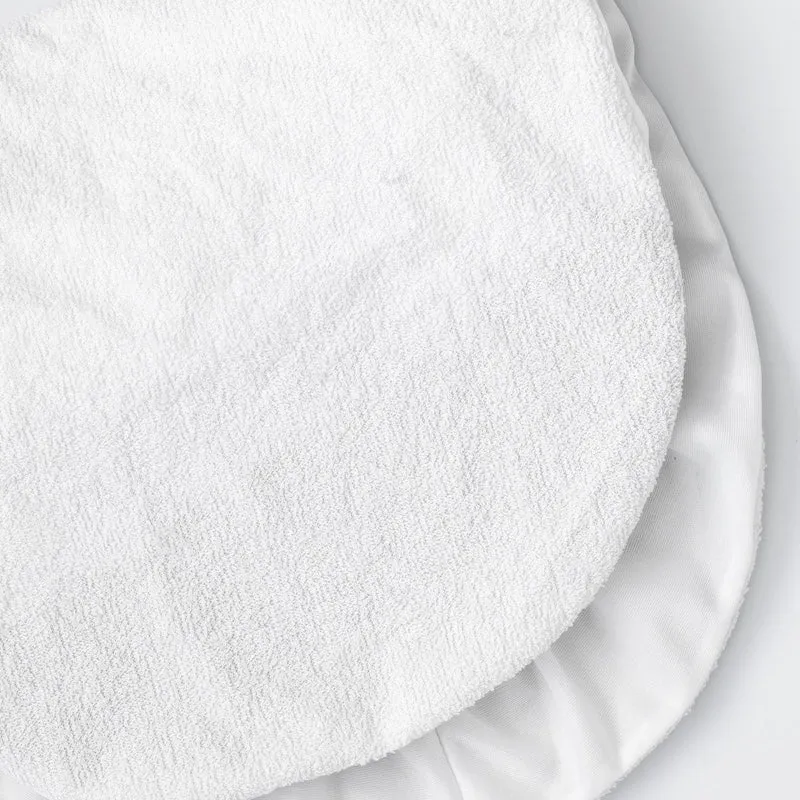 Kadolis - wasserdichte Babyunterlage Bouclette Bio-Baumwolle - Matratzenschutz für Babybett 70x140 c