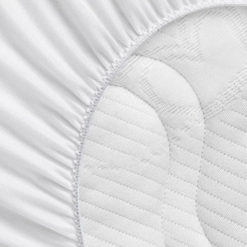 Kadolis - wasserdichte Babyunterlage Bouclette Bio-Baumwolle - Matratzenschutz für Babybett 70x140 c