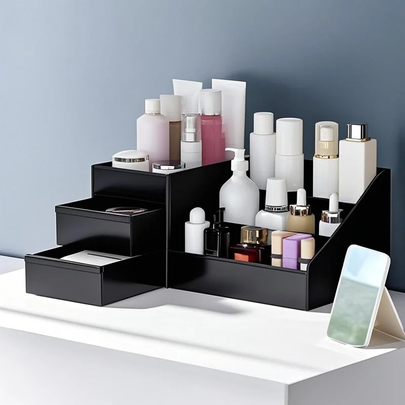 Kosmetikorganizer Für Die Frisiertoilette - Schmuck Kosmetik Aufbewahrung - Aufbewahrungsboxen Für M