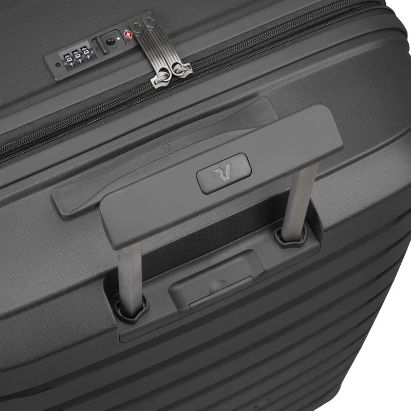 Roncato B-Flying Mittelgrosser Koffer 68 cm Erweiterbar - Anthrazit 68 cm Anthrazit, 68 cm Anthrazit