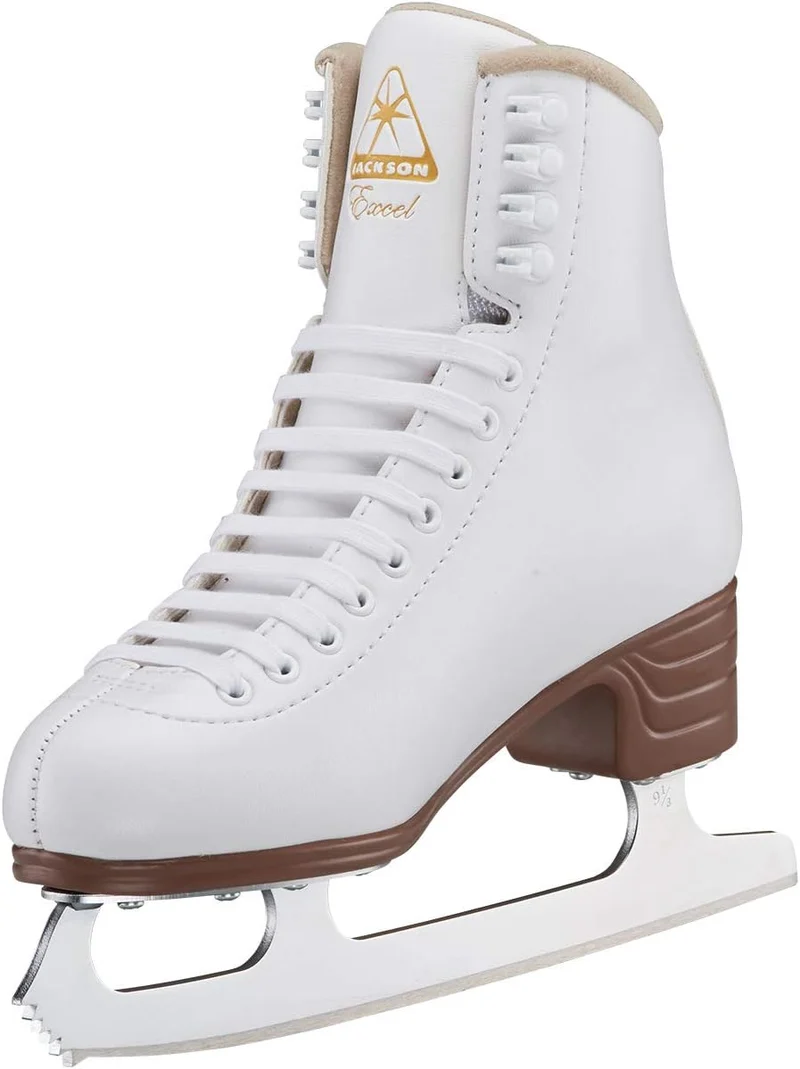 Jackson Ultima Excel Series JS1290 / JS1291 / JS1294 Weiss Damen und Mädchen Eiskunstlaufschuhe Weis