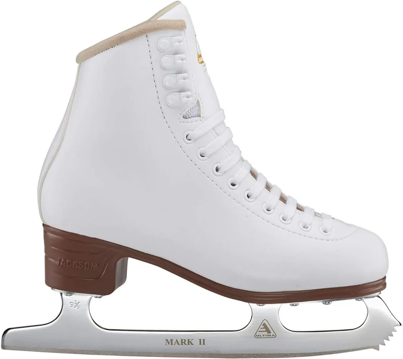 Jackson Ultima Excel Series JS1290 / JS1291 / JS1294 Weiss Damen und Mädchen Eiskunstlaufschuhe Weis
