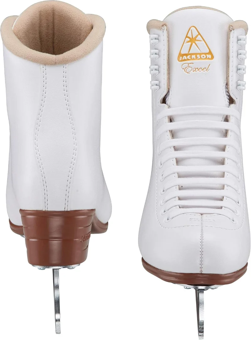 Jackson Ultima Excel Series JS1290 / JS1291 / JS1294 Weiss Damen und Mädchen Eiskunstlaufschuhe Weis