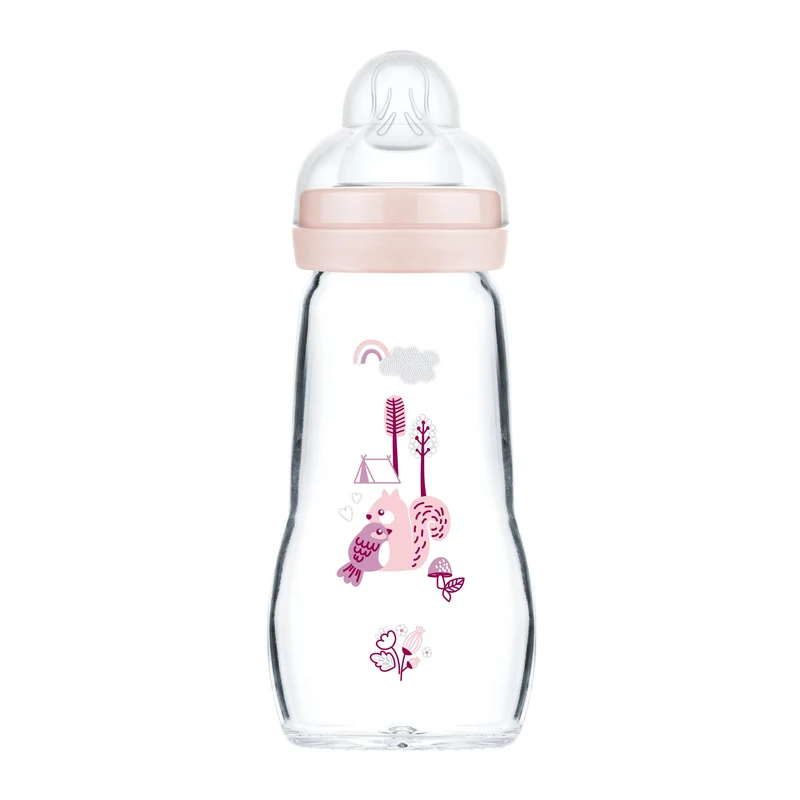 Biberon 1er âge rose 260 ml, Rose 1 stück (1er Pack)