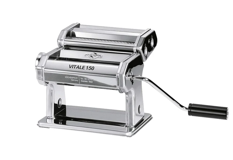 Küchenprofi Nudelmaschine manuell VITALE | für 7 Teigstärken | aus rostfreiem Edelstahl | Lasagnepla