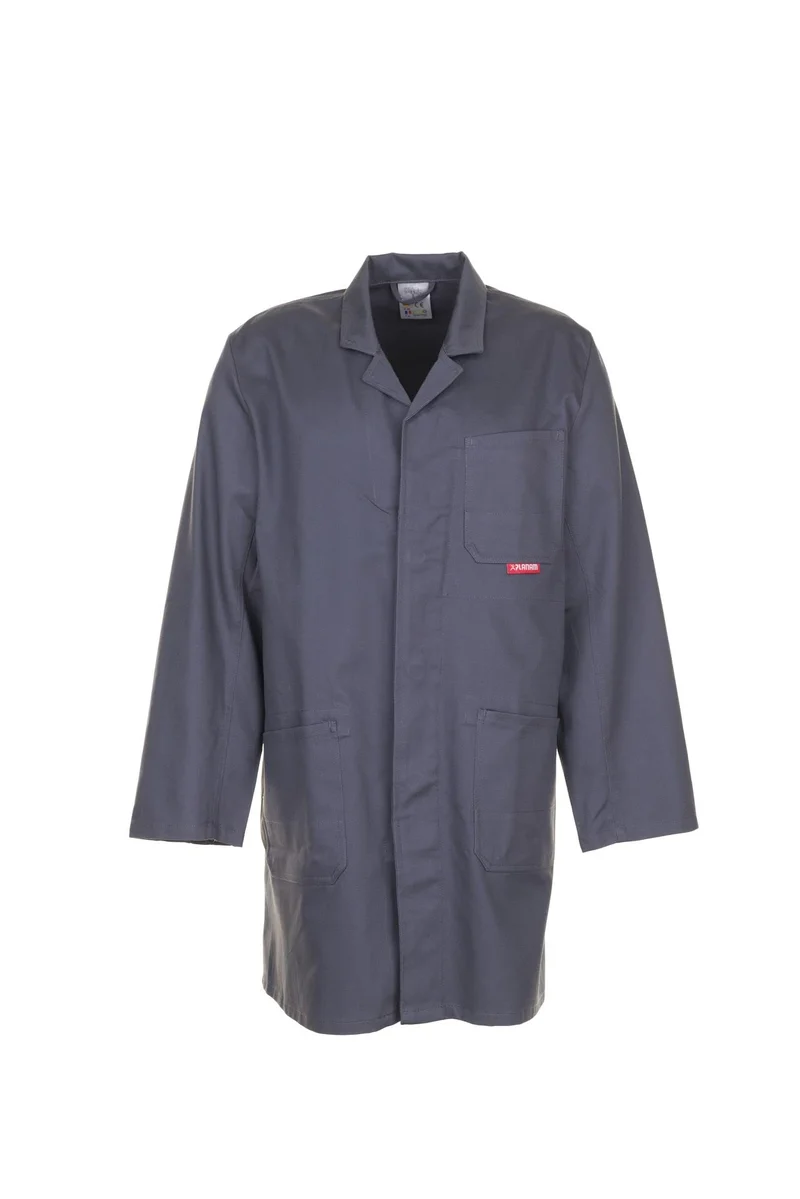 Planam BW 290 Herren Berufsmantel Grau 28, Grau 28