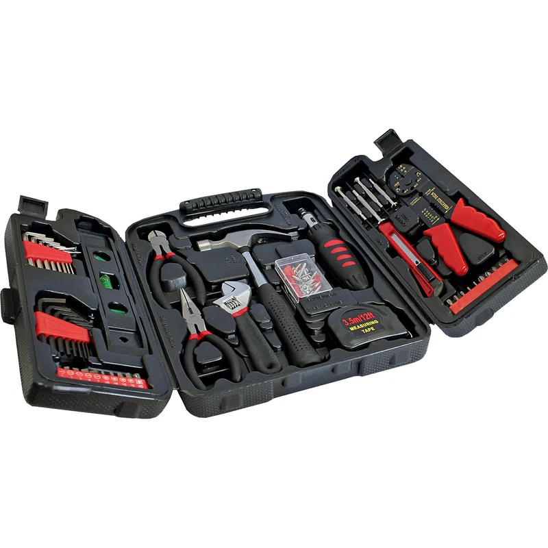 InLine 43017A Heimwerker Werkzeug-Set, 129-teilig