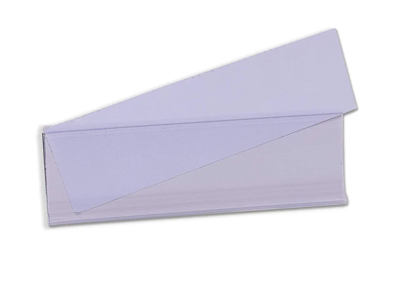 Selbstklebende Etikettenhalter für Einstecketiketten 100 mm Breit/Tickethalter/Etiketten Halter (42