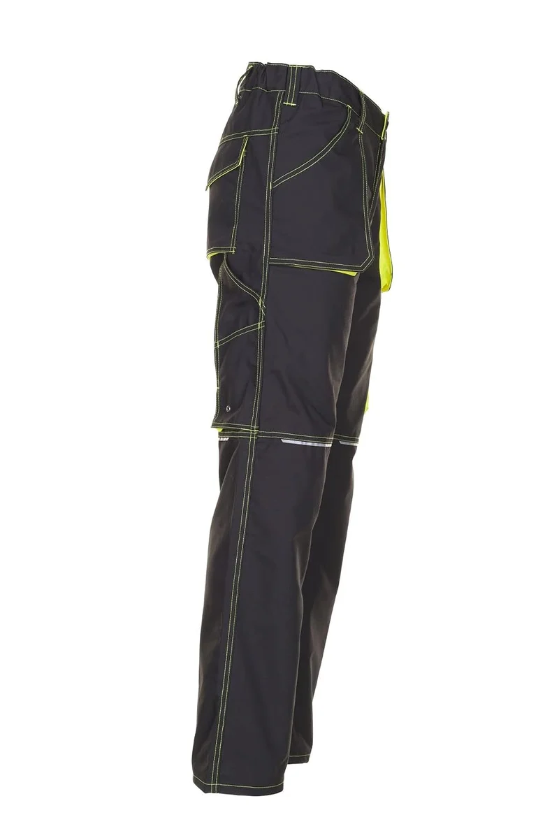 Planam Basalt Herren Neon Bundhose anthrazit gelb Modell 6220 Grösse 58