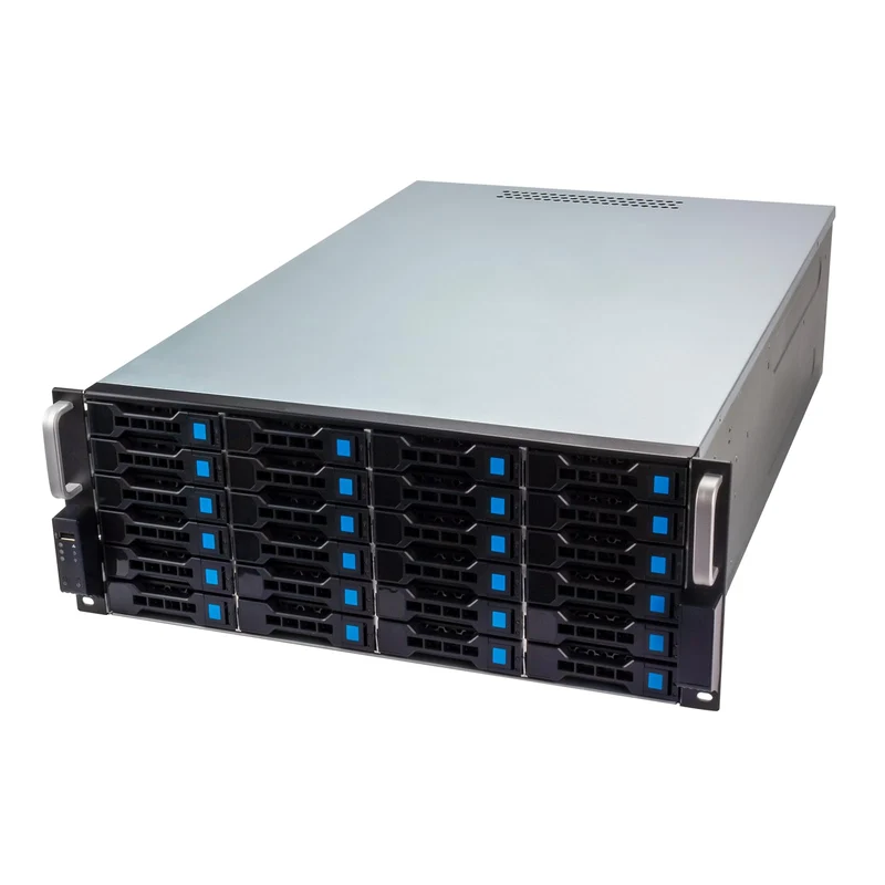 FANTEC 2564 SRC-4240X07-6GE, Expander Backplane, 19" 4HE 680mm Storage Gehäuse, 24x SAS/SATA Einschü