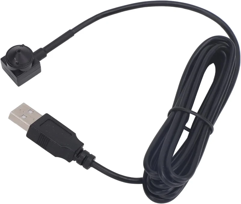 Denash 1080P-Webcam mit Mikrofon, Eye Center Cam-Webcam für den Mittleren Bildschirm, Plug-and-Play-