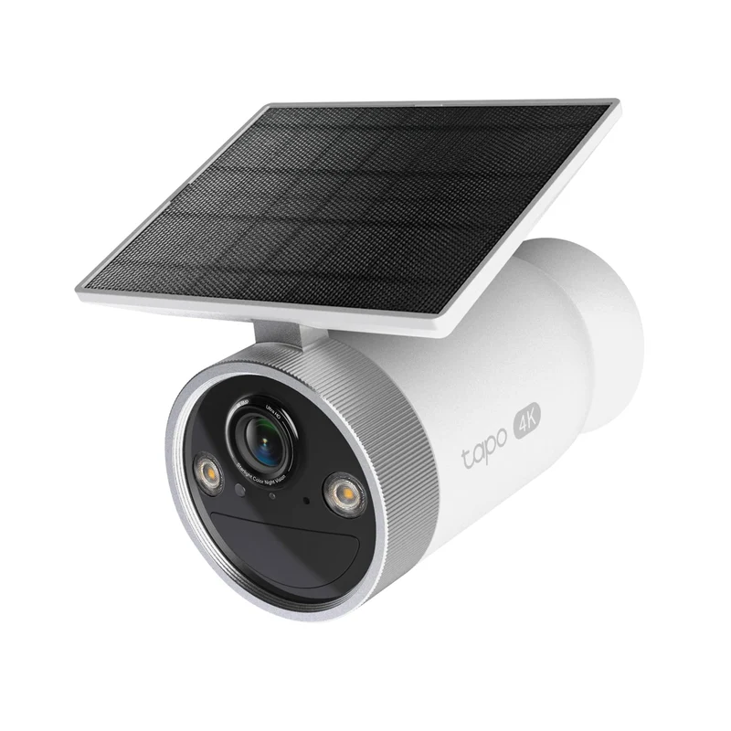 Tapo C465 Solar Aussenkamera Akku, 4K 8MP, Farbnachtsicht, kostenlose KI-Erkennung, 2-Wege-Audio, lo