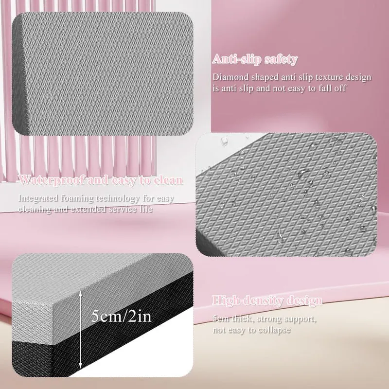 Balance Pad 2er Pack, Rutschfest Balance-Kissen Fitness-Kissen Elastische Weichschaum zum Stabilität