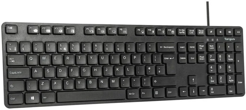 Targus Tastatur und Maus AKM622ES schwarz Spanisch QWERTY - Marke EAN: 5063194002071