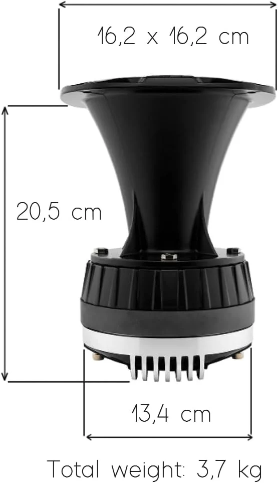 KIT Set FÜR DS18 PRO-DKH1X 1 Kompressionstreiber mit 16,2 x 16,2 cm Quadrathorn, 320 Watt rms 640 Wa