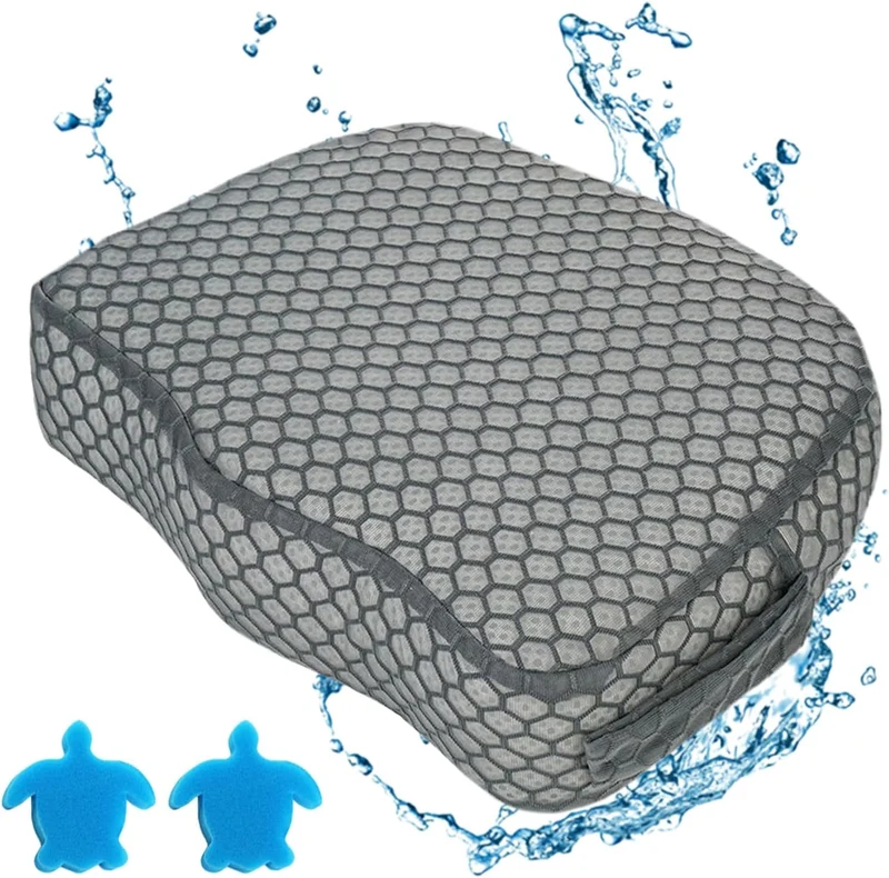 Hot Tub Sitze Für Erwachsene | Hot Tub Sitz Für Spa,Schwimmfest rutschfest 3D Luftnetz Sitzauflage F