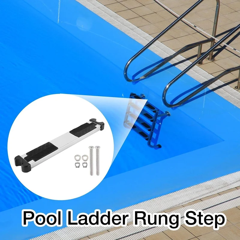 Poolleiter Stufen Ersatz | 304 Edelstahl Poolleiter Ersatzstufe Anti-Rutsch-Pool-Stufen Für Unterird