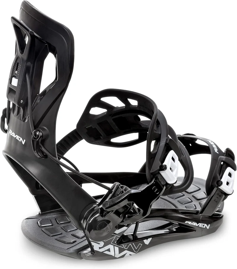 RAVEN Snowboard Set: Snowboard Grizzly + Bindung Fastec FT360 Black 161cm + FT360 Black L, 161cm + F