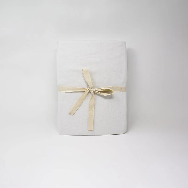 Kadolis - Matratzenschutz für Babys 60x120 cm - Stoff 100% Flanell aus Bio-Baumwolle - Weich und kom