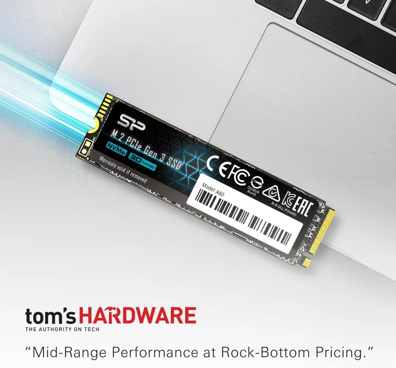 Silicon Power PCIe Gen 3x4 & A55 PCIe A60 2 TB 2TB Schwarz, 2TB Schwarz