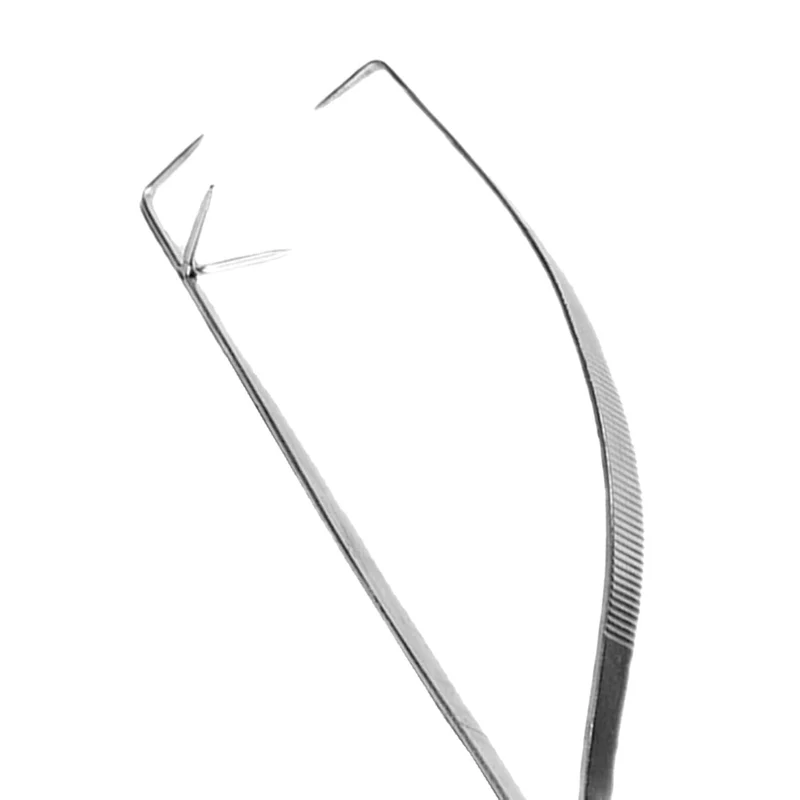 NUOBESTY Edelstahl Glasurzange 28Cm Töpfer Werkzeug Zum Eintauchen Und Blasen Von Keramikglasur Präz