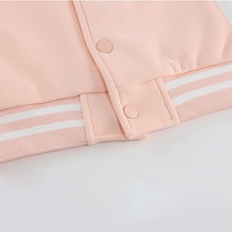 Generisch Boys and Girls Coat Spring and Autumn Winter New Children Plus Fleece Baseball Clothes Bab