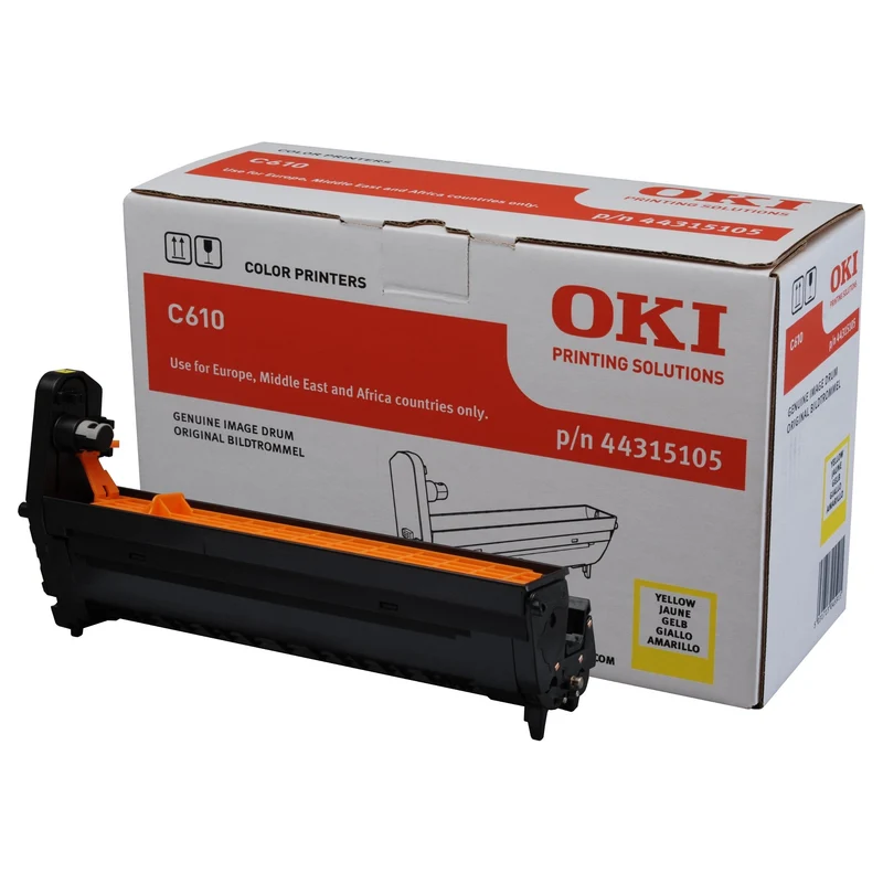 OKI 44315105 C610 Trommelkartusche 20.000 Seiten, gelb