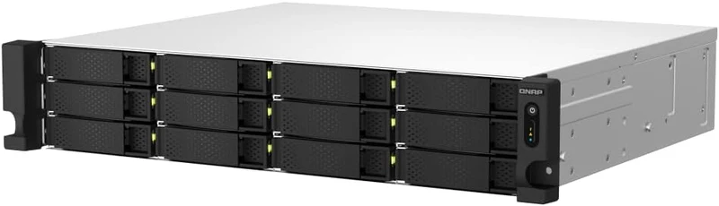 QNAP NAS TS-1264U-RP-8G 12bay 2HE (Quad-Core Rackmount-NAS mit Dual-Port 2,5GbE und PCIe-Erweiterung