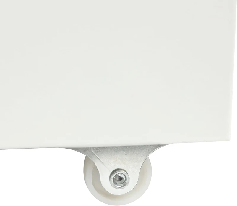6 Ebenen Mobiler Vertikal Aktenschränke Aufbewahrungsschrank für Home-Office,28x41x69cm Anti-Kippen