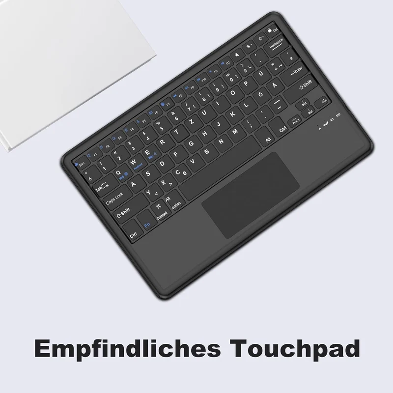 Tastatur für Lenovo Idea Tab Pro 12.7" 2025 mit Touchpad, Hülle mit Tastatur für Lenovo Idea Tab Pro