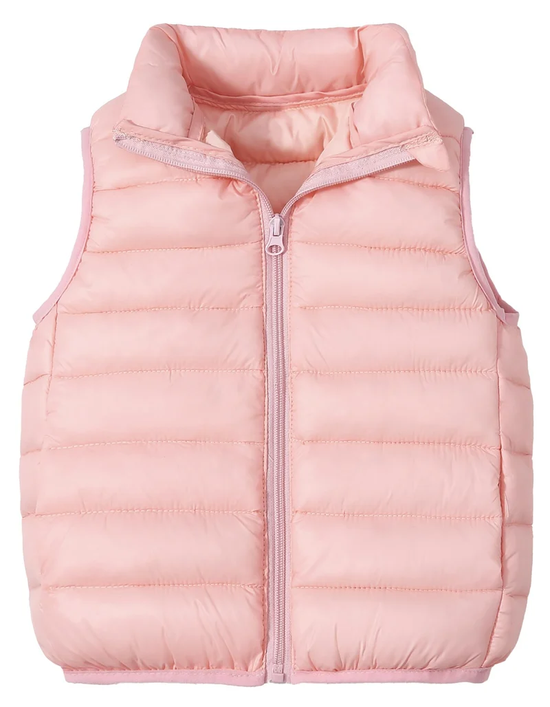 Happy Cherry Kinder Winterweste Gefütterte Stehkragen Weste Winddicht Ärmellose Jacke Baby Warme Ste